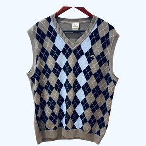 lacoste sweater vest